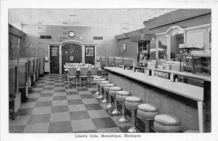 Liberty Cafe (Boardwalk Bar & Grill) - Old Postcard Photo (newer photo)